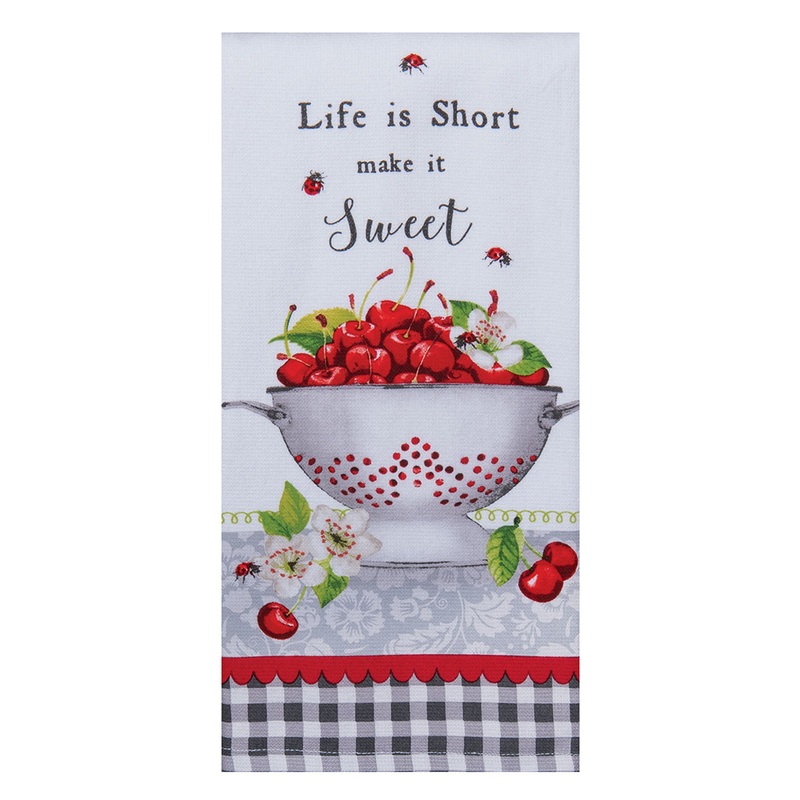 Sweet Cherry Colander Dual Purpose Towel R8373