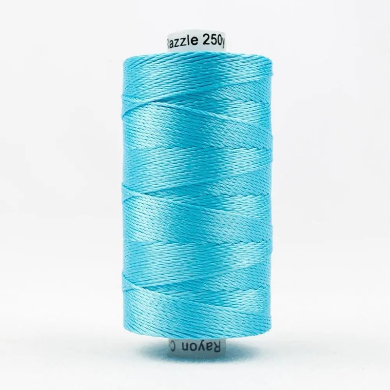 RZ3234 - Razzle 8wt Rayon Light Turquoise Thread
