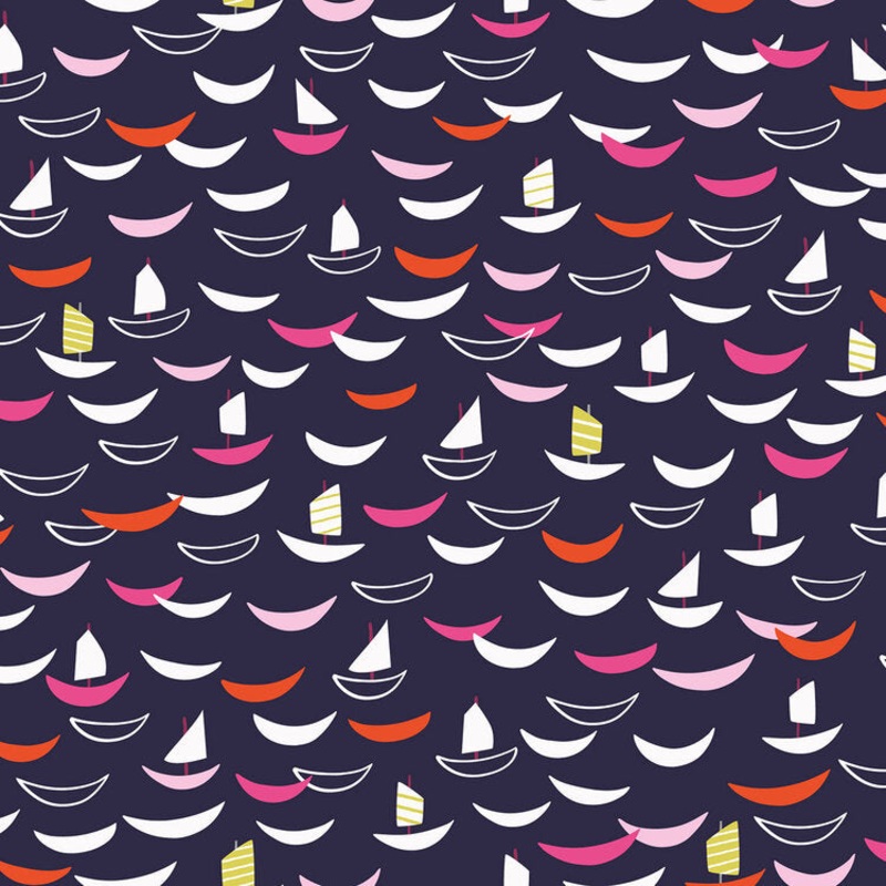 Silk Roads | Dashwood Studio | Trade Ships - Dark Purple