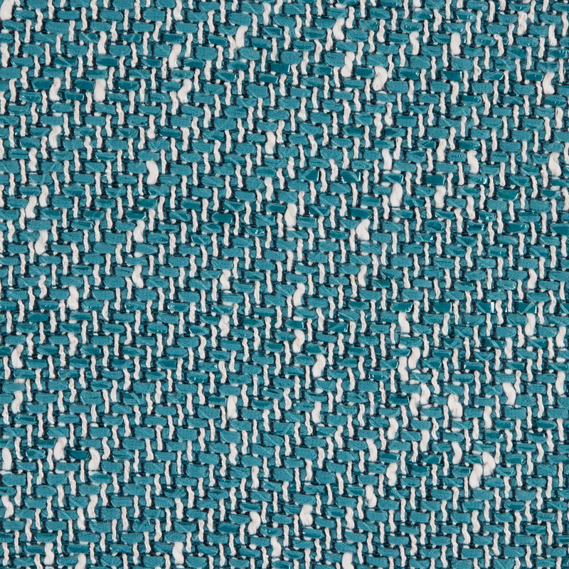 Baltic/White/Navy Blended Cotton Woven