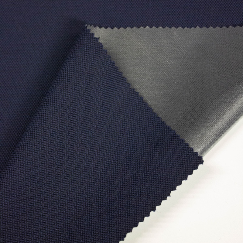 Cate Blue Virgin Wool Fabric Water Resistant
