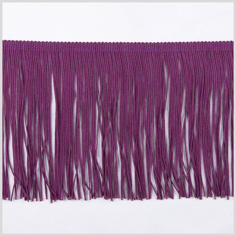 Purple Chainette Fringe - 6"