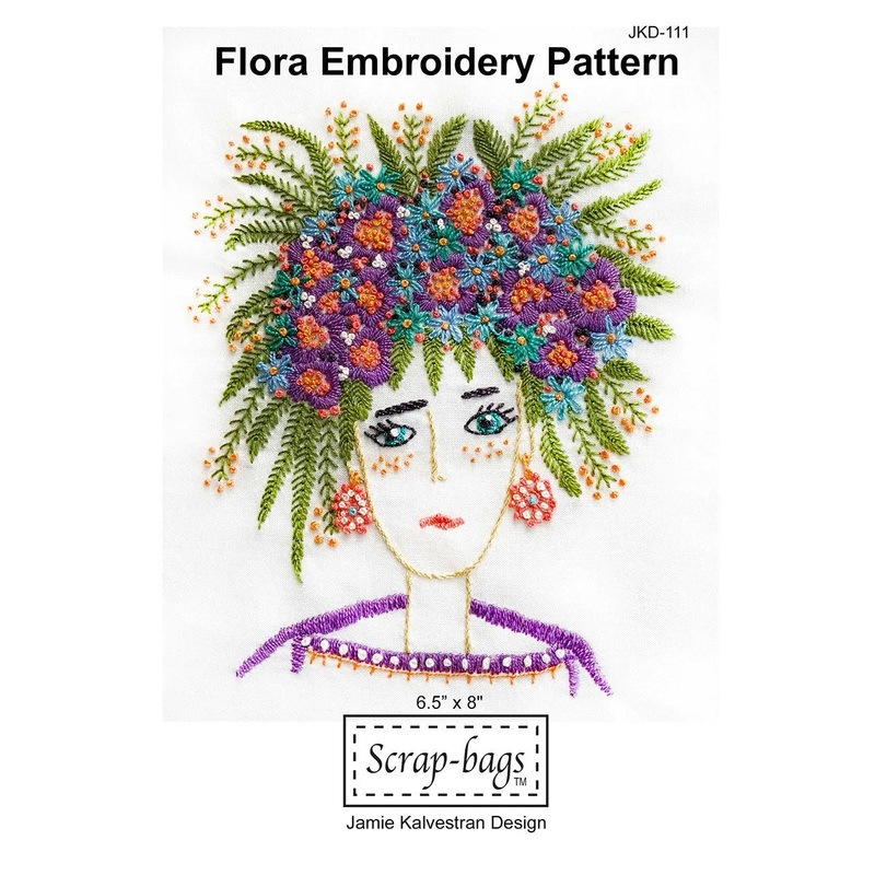 Flora Embroidery Pattern