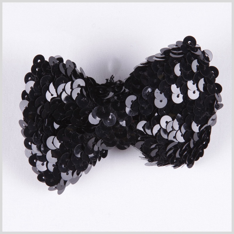 Sequin Bow Brooch