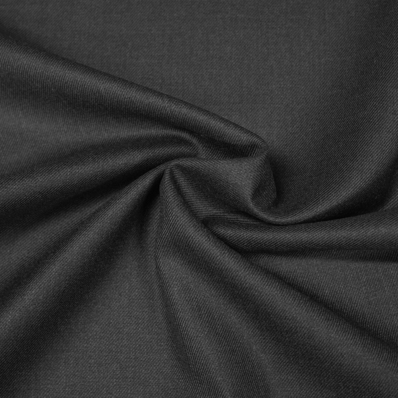 Coryn Dark Grey Wool Suiting Fabric SHOWROOM SAMPLE 34CM X 60CM