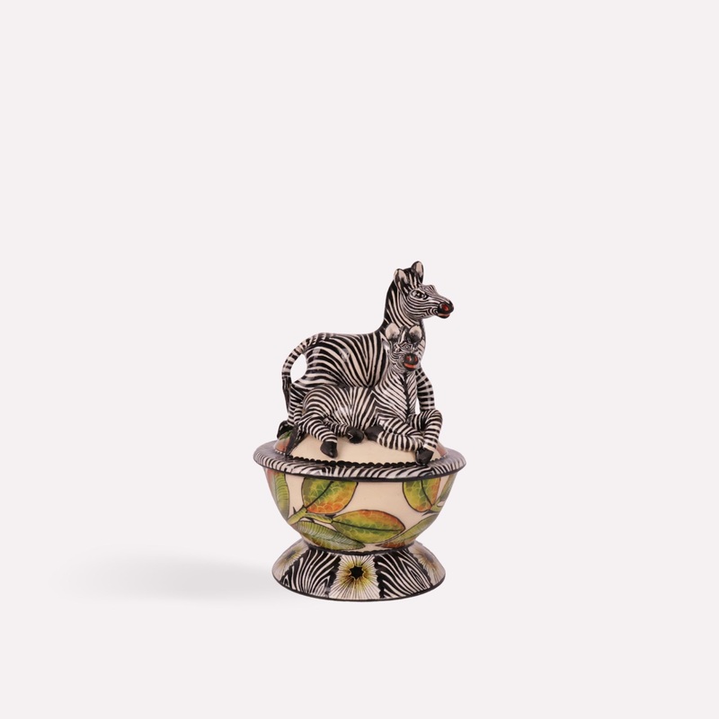Zebra Trinket Box