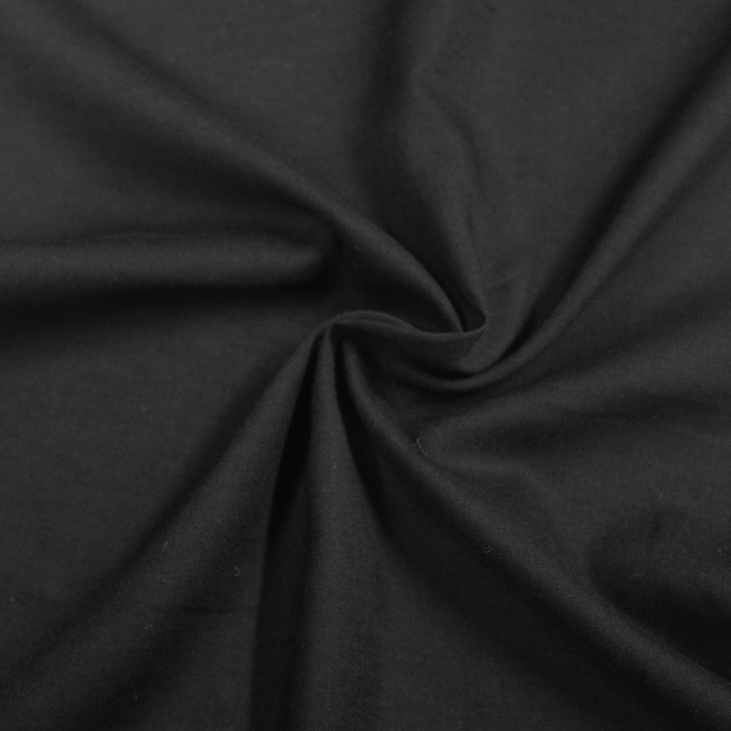 Amir Black Cotton Viscose Lining Fabric