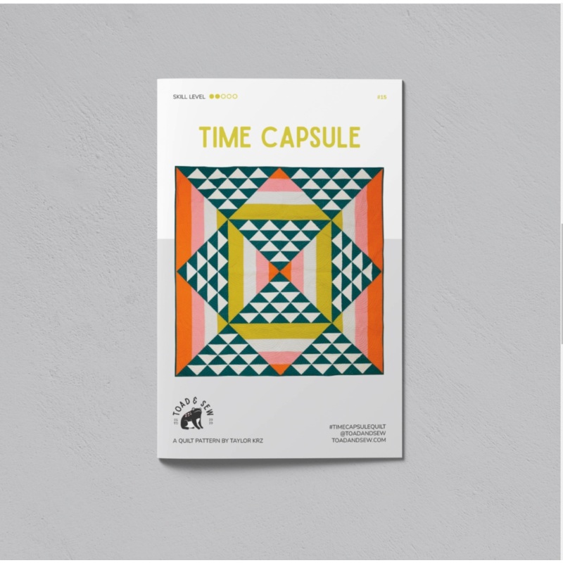 Time Capsule Quilt Printed Pattern