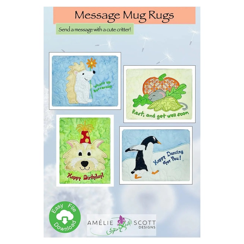 Message Mug Rugs