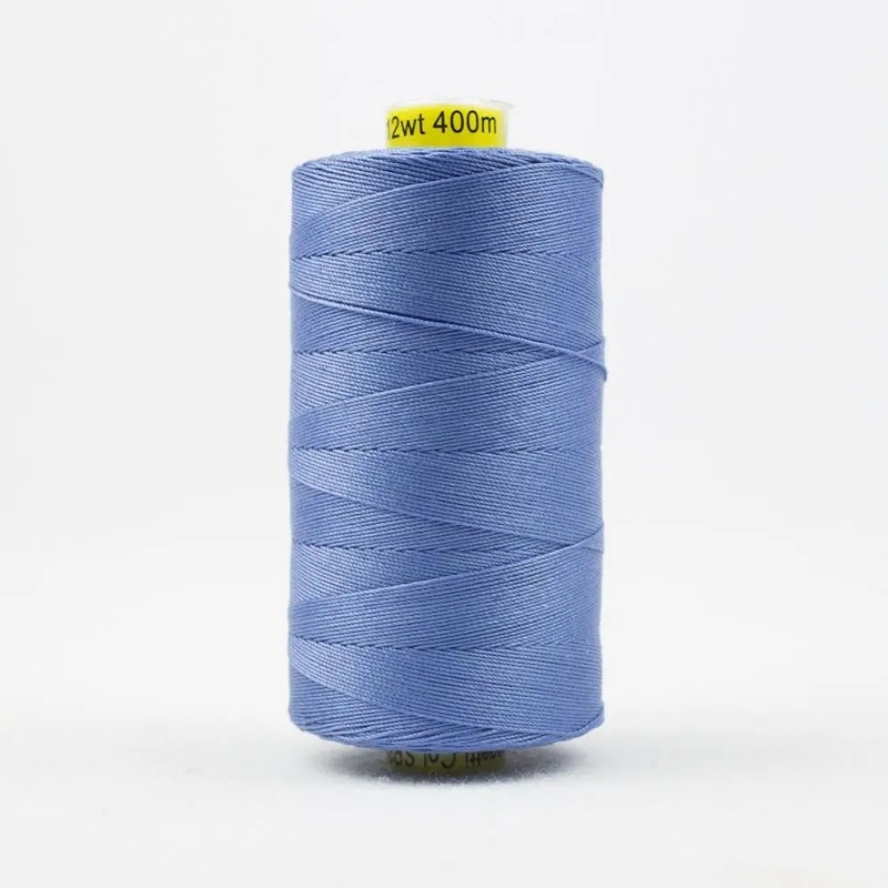 SP34 - Spagetti 12wt Egyptian Cotton Clear Blue Thread