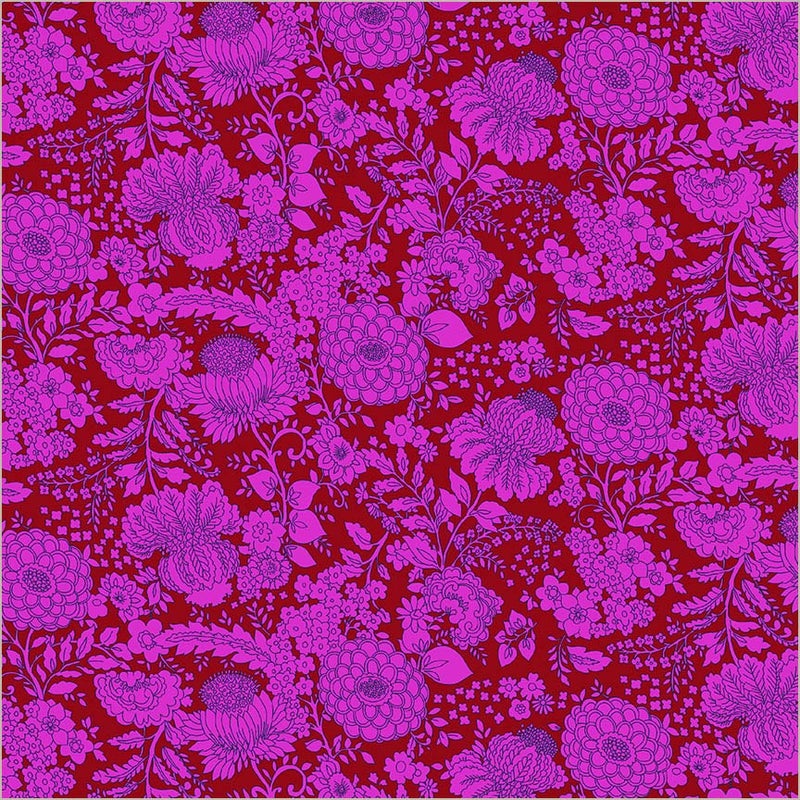 Sweet Talk Kim Crimson Cotton 44/45 Fabric Per Yard