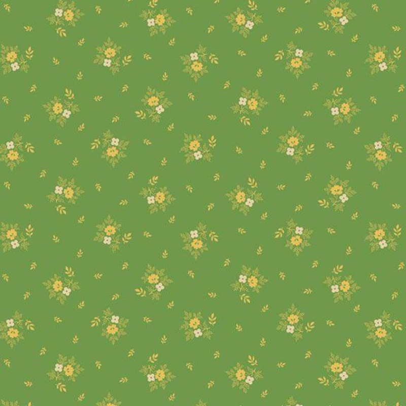 Woof and Warp Posie Citrus - R311133D CITRUS - Marcus Fabrics