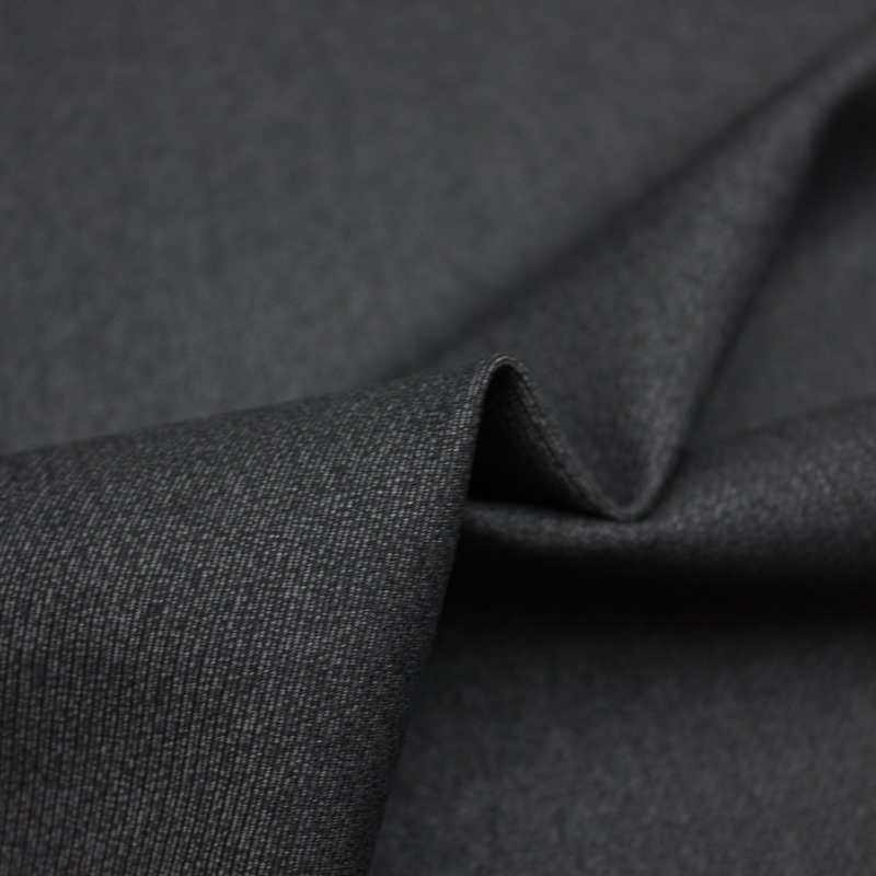 Yaal Grey Wool Twill Fabric