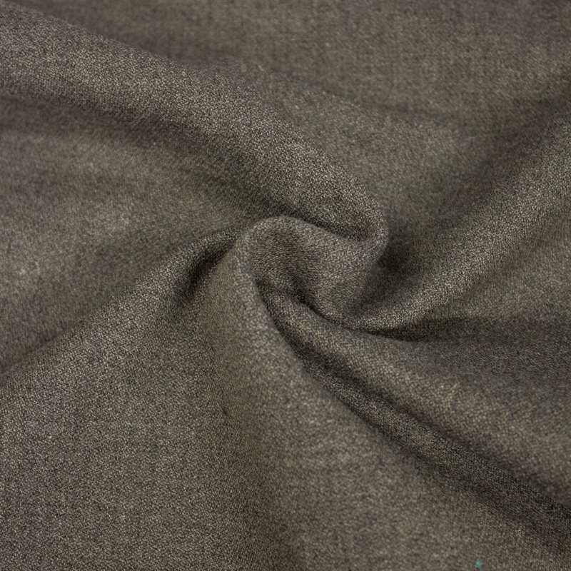Sena Taupe/Grey Wool Fabric SHOWROOM SAMPLE 34CM X 60CM