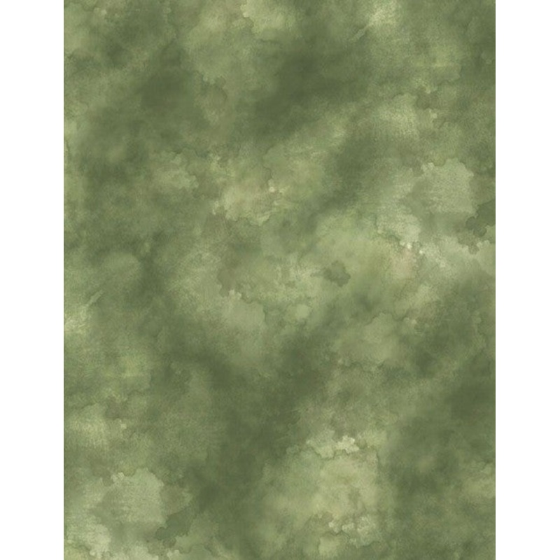 44"- Wilmington Prints "Essentials Mist Texture" - Green - 100% Cotton