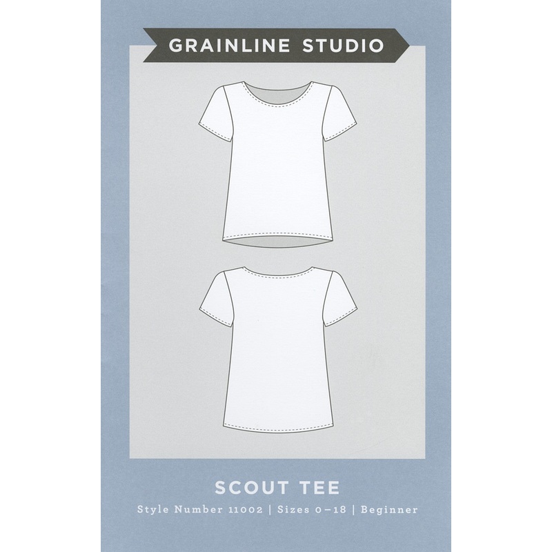 Grainline Studio, Scout Tee Paper Pattern