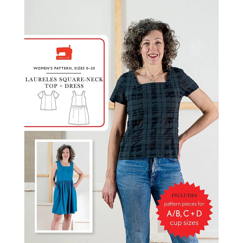 Laureles Square-Neck Top and Dress