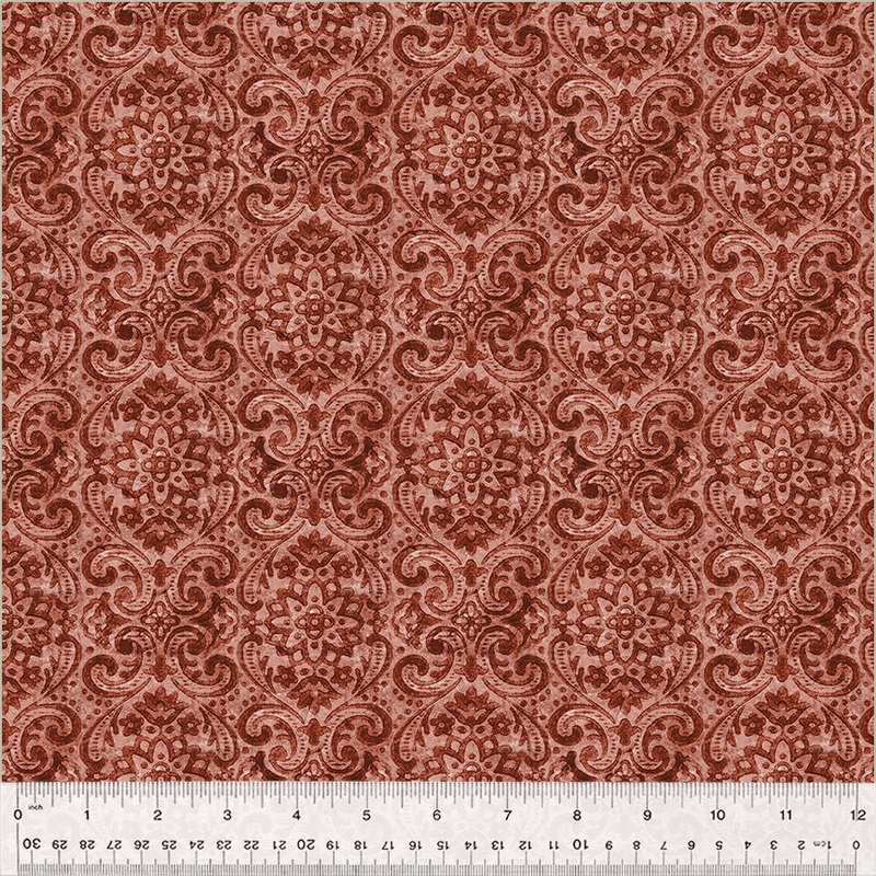 Boho Chick Whistler Studios 54563-5 Barn Damask Cotton