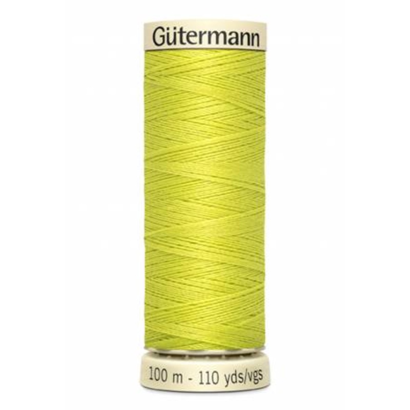 Gutermann - Sew-all Polyester All Purpose Thread - 100m/109yds - Lime - 712