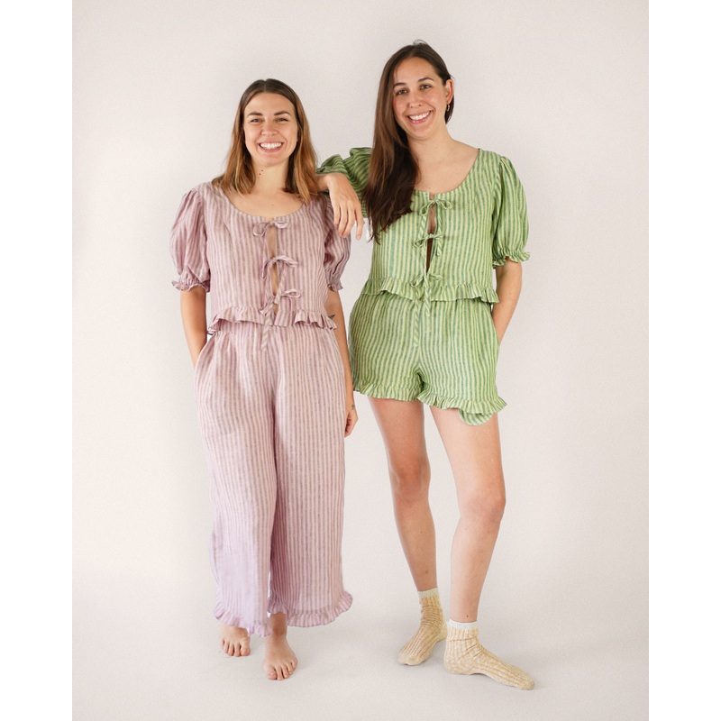 Matchy Matchy Sewing Club, Ruffle Brunch Set, Digital PDF Pattern