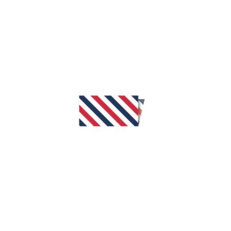Riley Blake Designs Single-Fold Quilt Binding 1/8" Stripe Patriotic