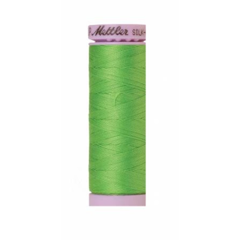 Silk-Finish 50wt Solid Cotton Thread 164yd/150M Light Kelly