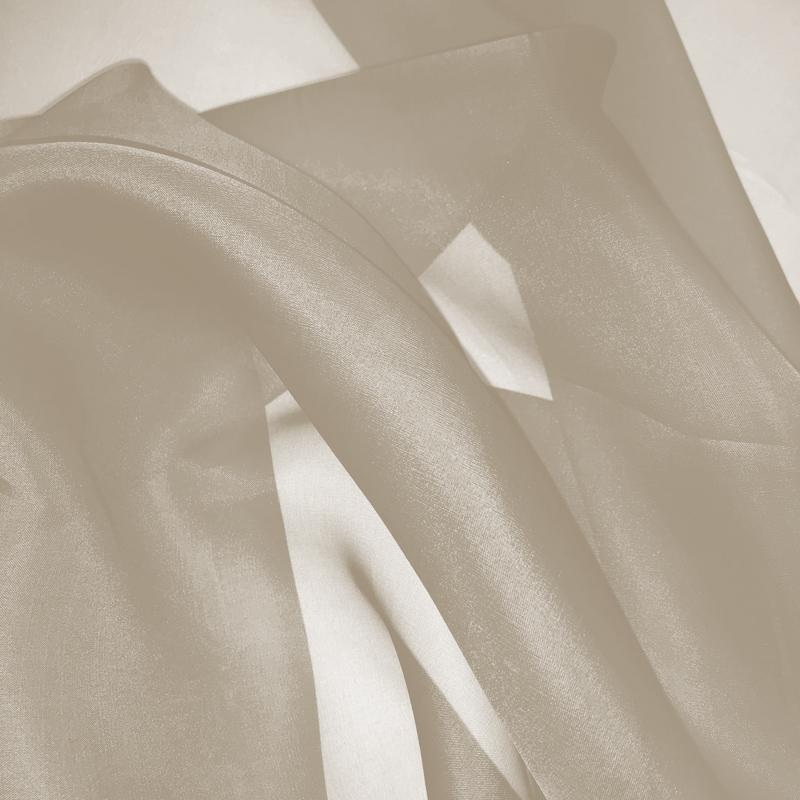 Silk Organza - Barley Beige