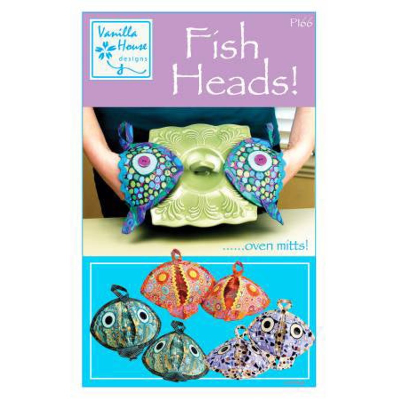 Fish Heads Oven Mitts