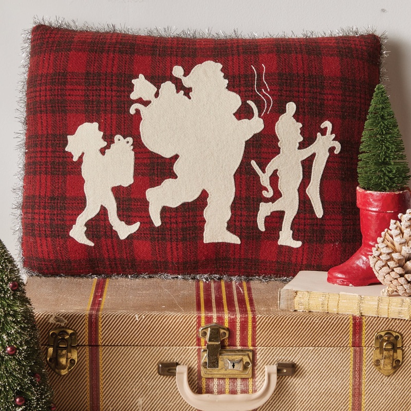 Santa Parade Pillow