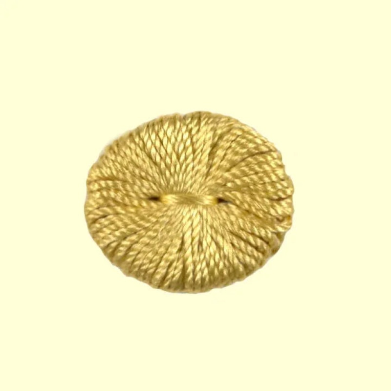 Scalamandre 100% Silk Lafayette Tuft 12 Pieces! T3183-013 Yellow Brown