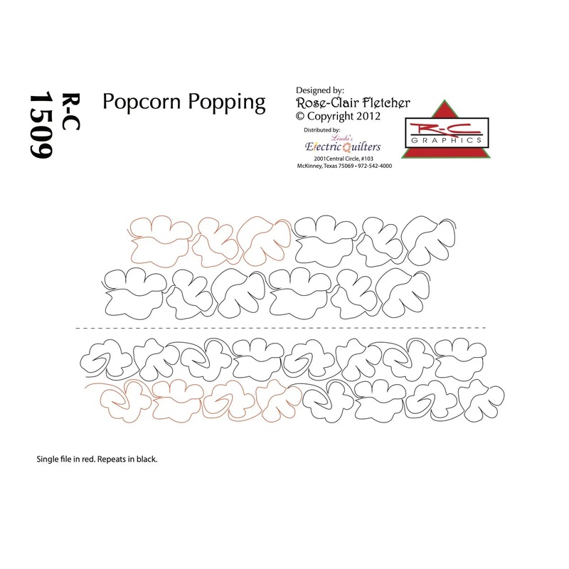 1509 Popcorn Popping Pantograph by Rose-Clair Fletcher