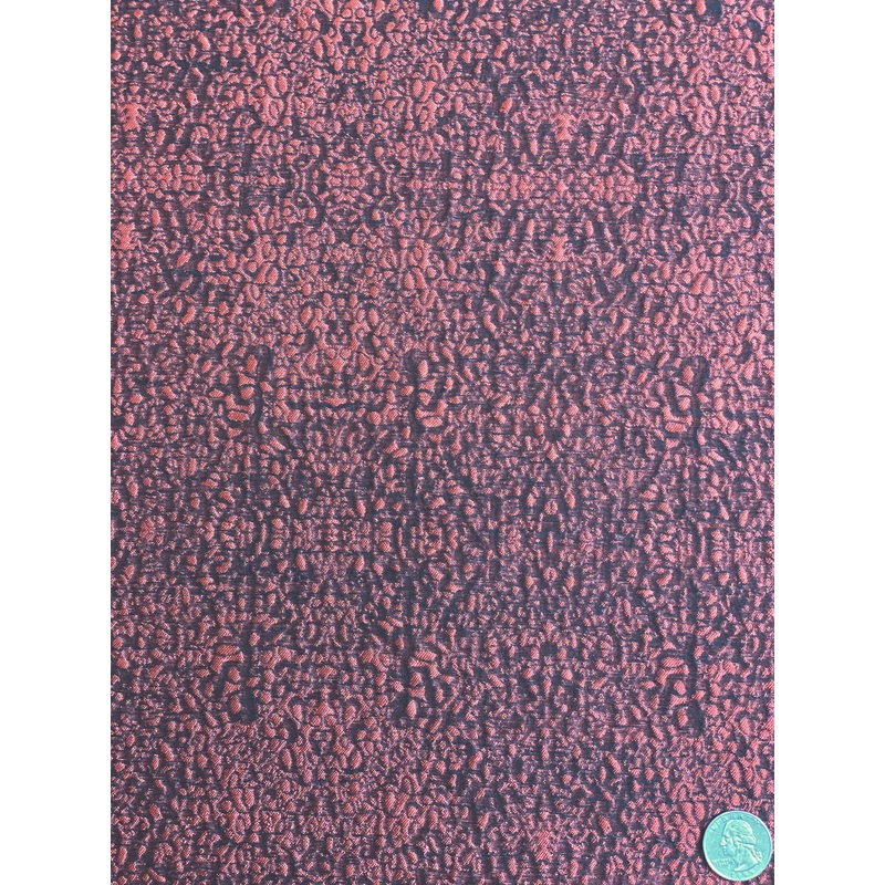 Red/Black Blended Silk Novelties SMH-50 Fabric