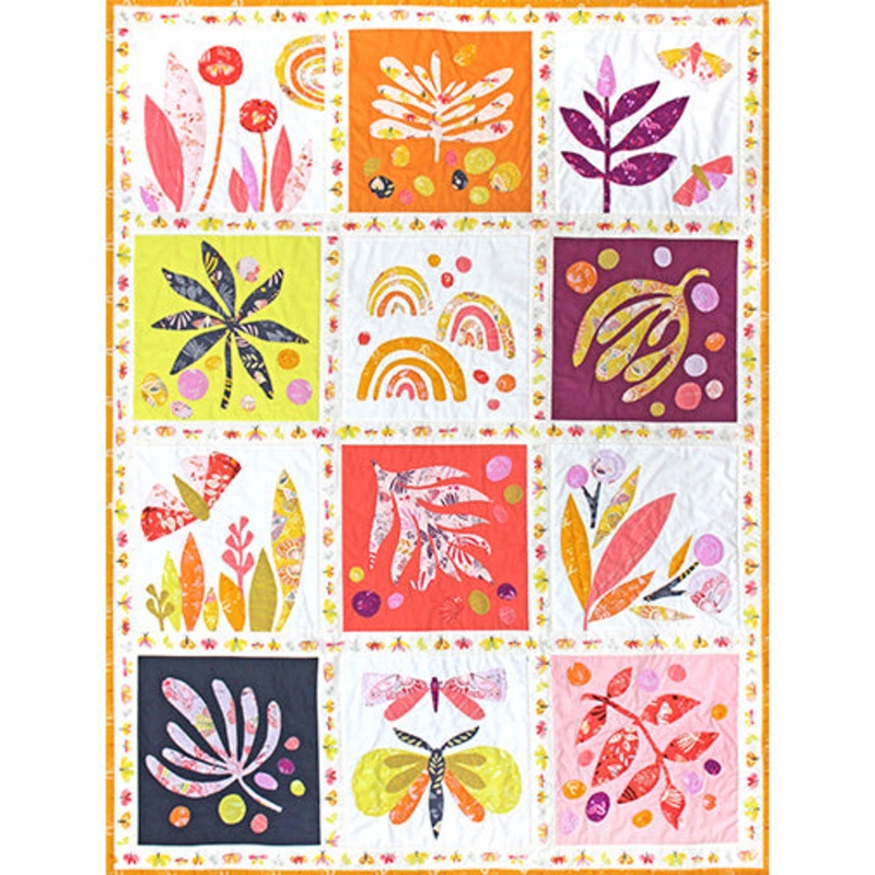 Aerial Tamara Kate 52394QK-X Multi Lovely Day Quilt Kit High Density Cotton