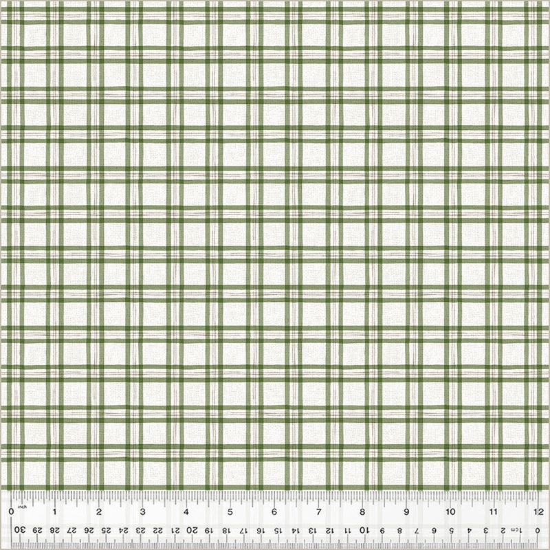 Afternoon in the Garden Beth Grove 54440-7 Green Picnic Cotton