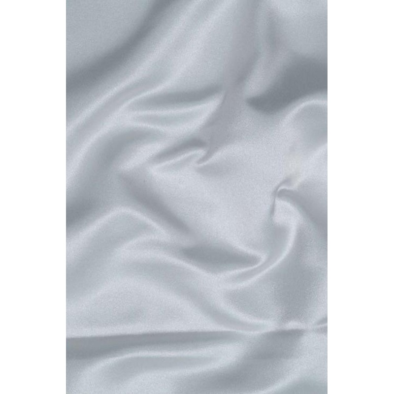 Baby Blue Silk Duchess Satin Fabric