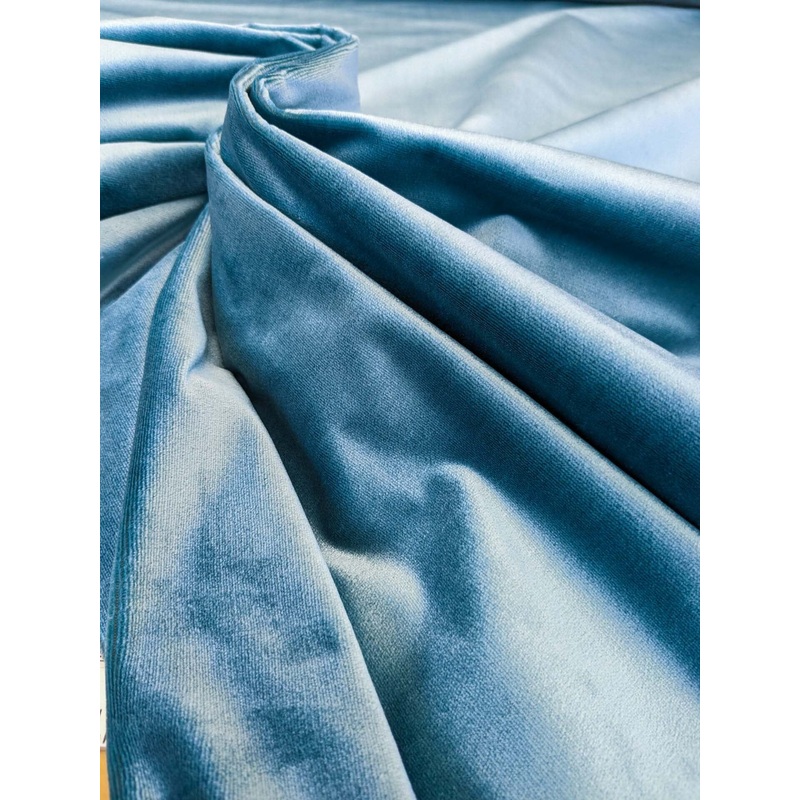 Scalamandre Canale Bleu Royal Blue Silk Solid MSRP USD 1432/Y