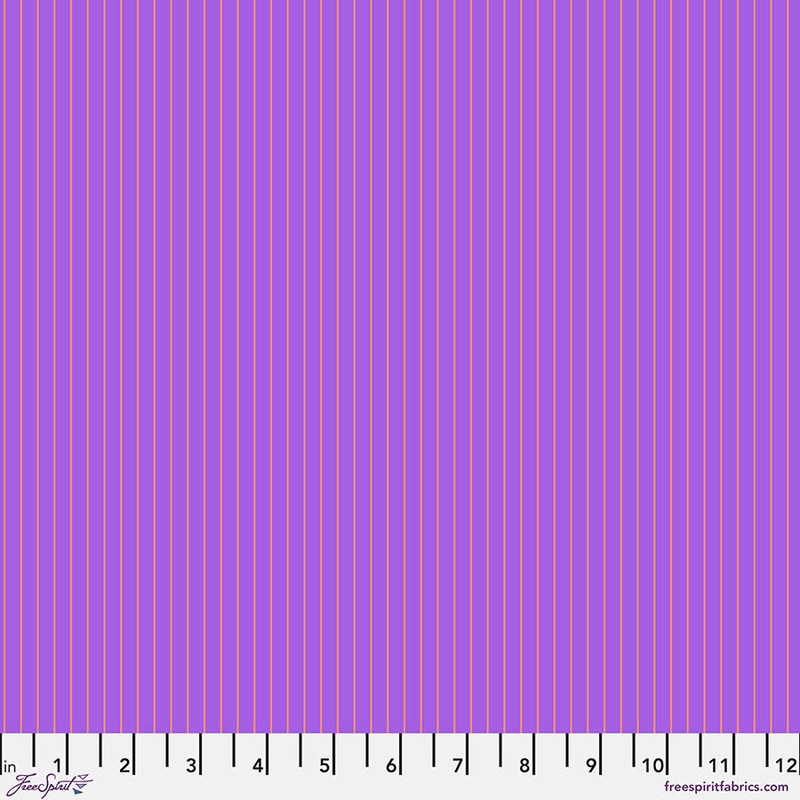 Tiny Stripes - Honesty || Tula Pink True Colors Cotton Fabric