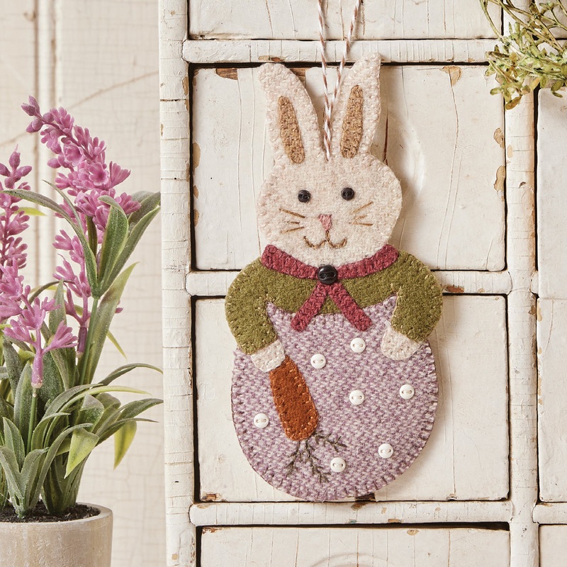 Bunny in Egg Ornament