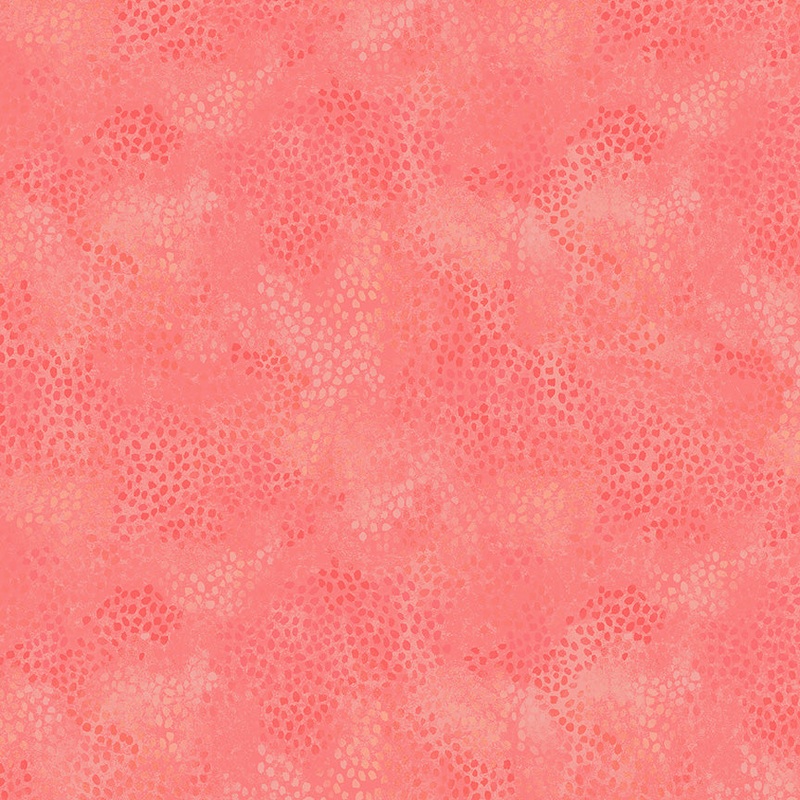 Petal Post Whistler Studios 55706-10 Coral Petal Cotton