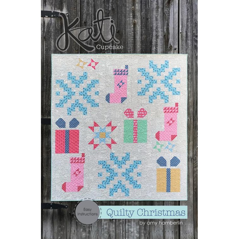 Quilty Christmas Quilt Pattern KC 197 Kati Cupcake