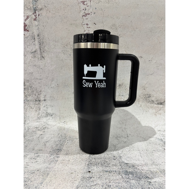 Sew Yeah Tumbler - Black