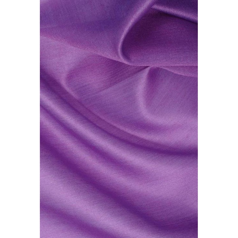 Amethyst Orchid Cotton Silk Fabric