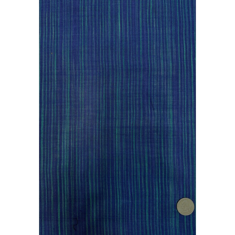 Blue Stripe Cotton Novelty COT-179