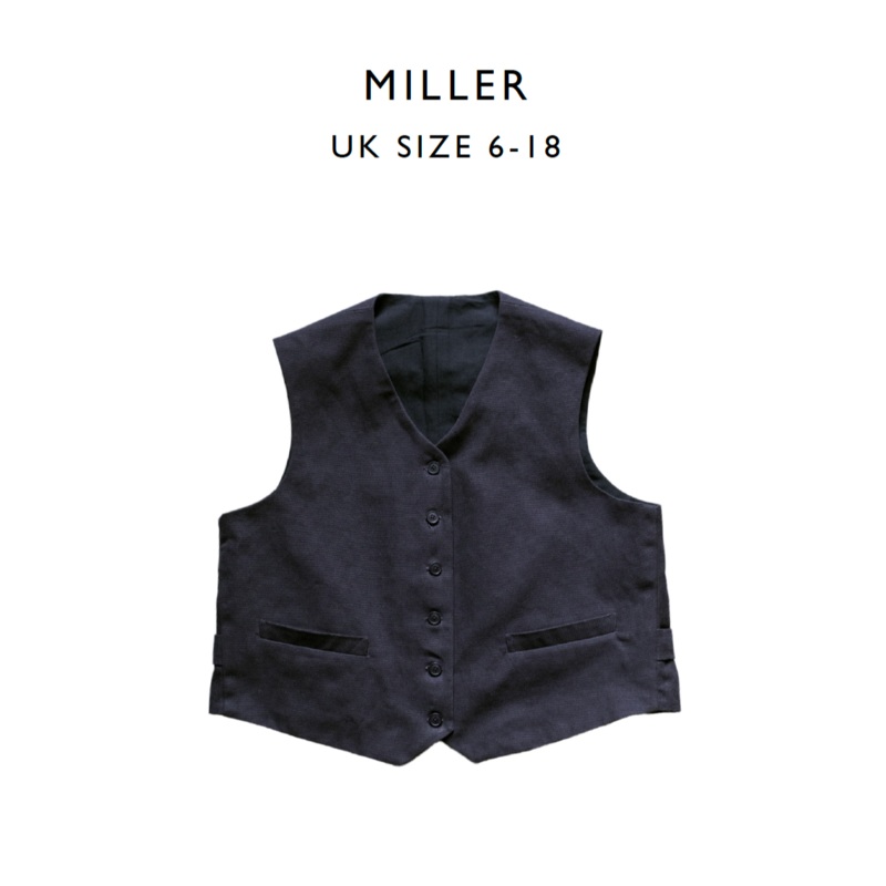 Merchant & Mills, The Miller Waistcoat PDF Pattern