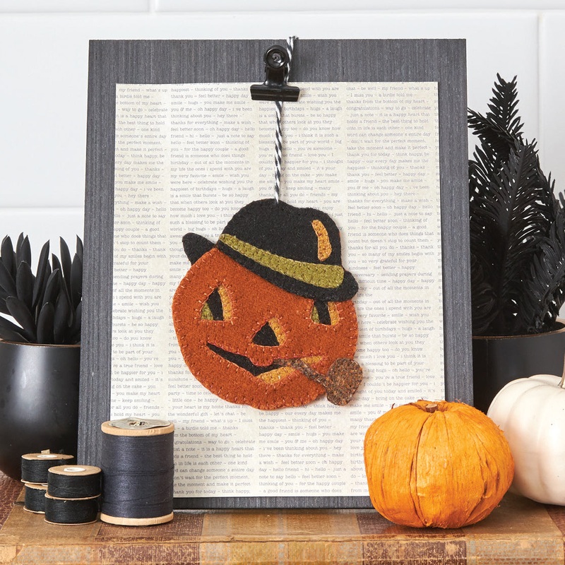 Pumpkin Scarecrow Ornament