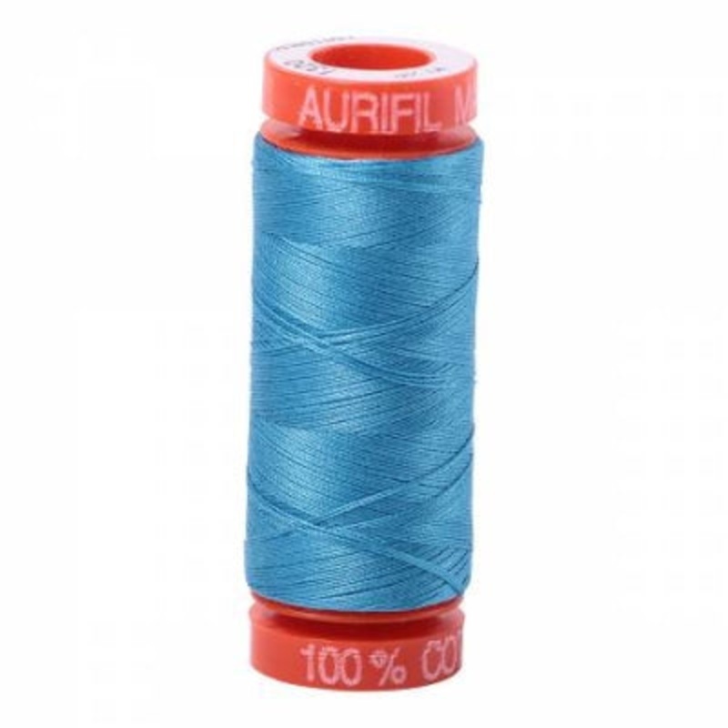 Aurifil 50 wt. Cotton Thread - Bright Teal