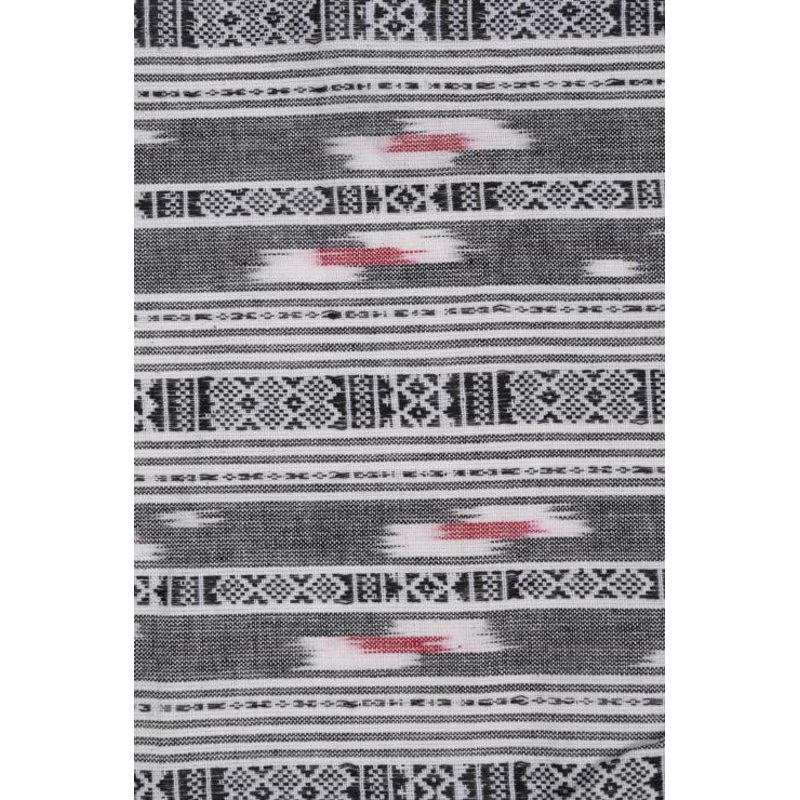 Black & White 33 Cotton Ikat