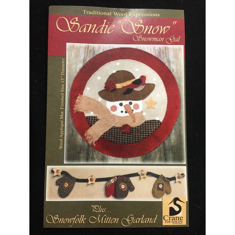Crane Design - Traditional Wool Expressions - Sandie "Snow"