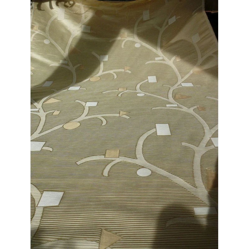 Scalamandre Modern Ivory Collection Campagna Silk Cotton Lampas MSRP USD 350Y