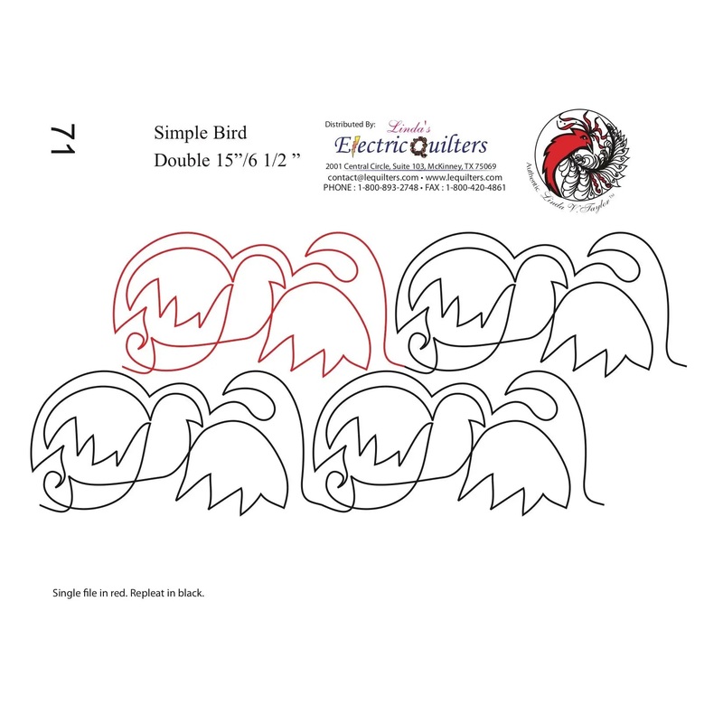 071 Simple Bird Pantograph by Linda V. Taylor